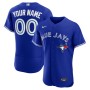 Toronto Blue Jays Nike Alternate Authentic Custom Jersey - Royal Toronto Blue Jays Nike Alternate Authentic Custom Jersey - Royal