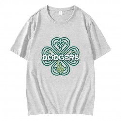Los Angeles Dodgers Fanatics Kelly Green Celtic Luck T-Shirt Los Angeles Dodgers Fanatics Kelly Green Celtic Luck T-Shirt