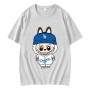 Funny Doll Labubu Los Angeles Dodgers Baseball T-Shirt Funny Doll Labubu Los Angeles Dodgers Baseball T-Shirt