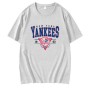 New York Yankees Baseball Bat Heart T-Shirt