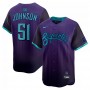 Randy Johnson Arizona Diamondbacks Nike 2025 City Connect Limited Player Jersey - Purple