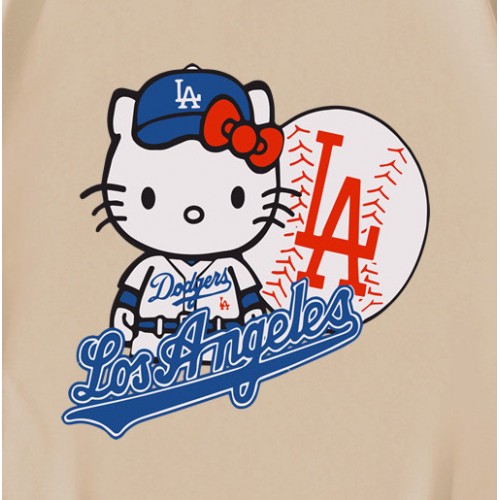 Funny Hello Kitty LA Dodgers Baseball T-Shirt Funny Hello Kitty LA Dodgers Baseball T-Shirt