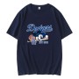 LA Dodgers Est 1958 Mickey Baseball T-Shirt