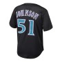 Arizona Diamondbacks Randy Johnson Black Cooperstown Mesh Button-Up Jersey