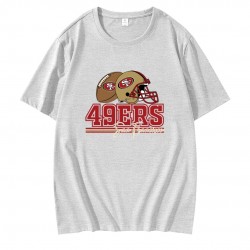 San Francisco 49ers Football Helmet T-Shirt