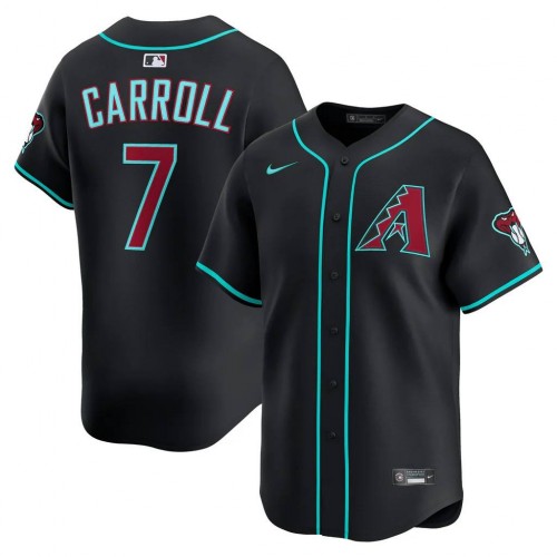 Corbin Carroll Arizona Diamondbacks Nike Alternate Limited Jersey - Black Corbin Carroll Arizona Diamondbacks Nike Alternate Limited Jersey - Black