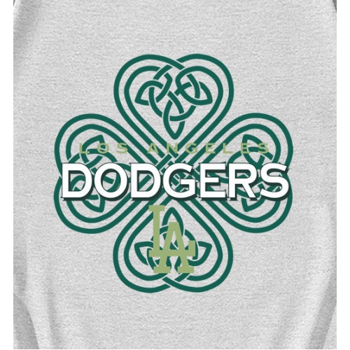 Los Angeles Dodgers Fanatics Kelly Green Celtic Luck T-Shirt