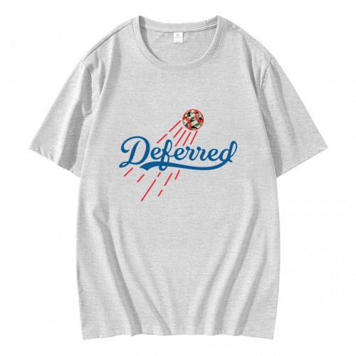 Shohei Ohtani Deferred Los Angeles Dodgers T-Shirt Shohei Ohtani Deferred Los Angeles Dodgers T-Shirt