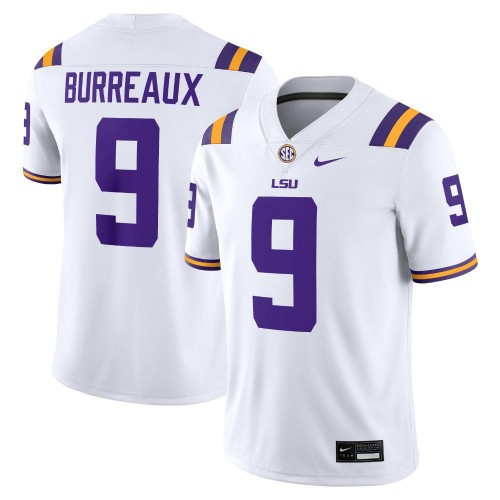 Joe Burrow LSU Tigers Nike Burreaux Alumni Player Jersey - White Joe Burrow LSU Tigers Nike Burreaux Alumni Player Jersey - White
