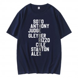 New York Yankees Baseball Player Namer T-Shirt New York Yankees Baseball Player Namer T-Shirt