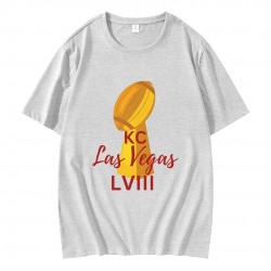 KC Chiefs Championship Las Vegas LVIII T-Shirt KC Chiefs Championship Las Vegas LVIII T-Shirt