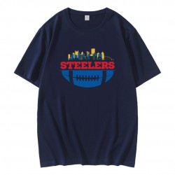 NFL Steelers Football Skyline T-Shirt