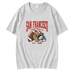 San Francisco 49ers 1946 Football Helmet T-Shirt