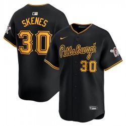 Pittsburgh Pirates Paul Skenes Nike Black Alternate Limited Player Jersey