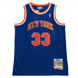 Patrick Ewing New York Knicks Blue 1985-86 Hardwood Classics Swingman Jersey