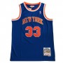 Patrick Ewing New York Knicks Blue 1985-86 Hardwood Classics Swingman Jersey