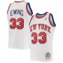 Patrick Ewing New York Knicks White 1985-86 Hardwood Classics Swingman Jersey