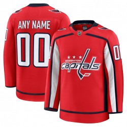 Washington Capitals Home Premium Custom Jersey - Red Washington Capitals Home Premium Custom Jersey - Red