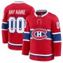 Montreal Canadiens Home Premium Custom Jersey - Red