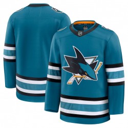 Men's San Jose Sharks Teal Home Premium Jersey Men's San Jose Sharks Teal Home Premium Jersey
