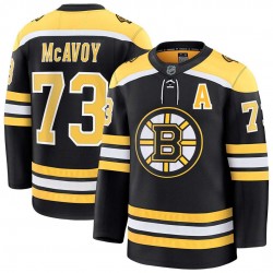 Charlie McAvoy Boston Bruins Black Home Premium Jersey Charlie McAvoy Boston Bruins Black Home Premium Jersey