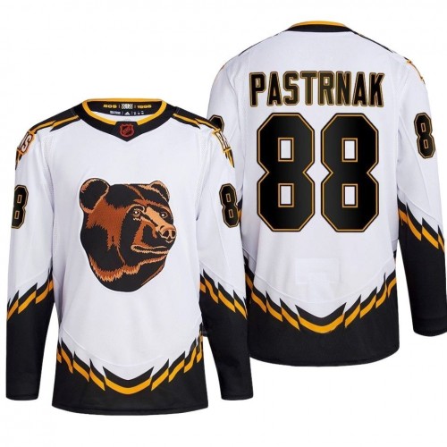 David Pastrnak Boston Bruins White Reverse Retro Premium Jersey David Pastrnak Boston Bruins White Reverse Retro Premium Jersey