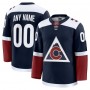 Men's Colorado Avalanche Navy Alternate Premium Custom Jersey Men's Colorado Avalanche Navy Alternate Premium Custom Jersey