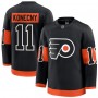 Men's Philadelphia Flyers Travis Konecny Black Alternate Premium Jersey Men's Philadelphia Flyers Travis Konecny Black Alternate Premium Jersey