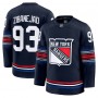 Men's New York Rangers Mika Zibanejad Navy Alternate Premium Jersey Men's New York Rangers Mika Zibanejad Navy Alternate Premium Jersey