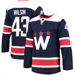 Tom Wilson Washington Capitals 2020/21 Navy Alternate Premium Player Jersey Tom Wilson Washington Capitals 2020/21 Navy Alternate Premium Player Jersey