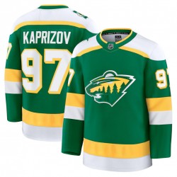 Kirill Kaprizov Minnesota Wild Alternate Premium Jersey - Green Kirill Kaprizov Minnesota Wild Alternate Premium Jersey - Green