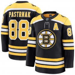 David Pastrnak Boston Bruins Black Home Premium Jersey David Pastrnak Boston Bruins Black Home Premium Jersey