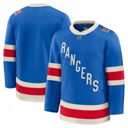 Men's New York Rangers Blue Centennial Premium Jersey Men's New York Rangers Blue Centennial Premium Jersey