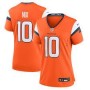 Bo Nix Denver Broncos Nike Women's Vapor F.U.S.E. Limited Jersey - Orange
