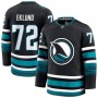 Men's San Jose Sharks William Eklund Black Alternate Premium Jersey Men's San Jose Sharks William Eklund Black Alternate Premium Jersey