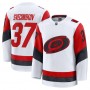 Men's Carolina Hurricanes Andrei Svechnikov White Away Premium Jersey Men's Carolina Hurricanes Andrei Svechnikov White Away Premium Jersey