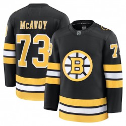 Charlie McAvoy Boston Bruins Home Premium Player Jersey - Black