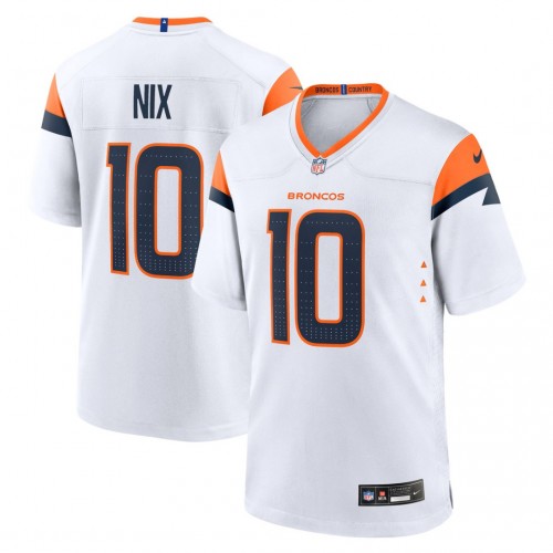 Bo Nix Denver Broncos Nike Vapor F.U.S.E. Limited Jersey - White