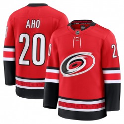 Men's Carolina Hurricanes Sebastian Aho Red Alternate Premium Jersey Men's Carolina Hurricanes Sebastian Aho Red Alternate Premium Jersey