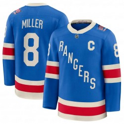Men's New York Rangers JT Miller Blue Centennial Premium Jersey Men's New York Rangers JT Miller Blue Centennial Premium Jersey