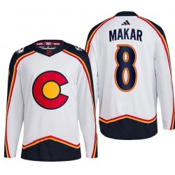 Cale Makar Colorado Avalanche Reverse Retro 2.0 Authentic Player Jersey - White Cale Makar Colorado Avalanche Reverse Retro 2.0 Authentic Player Jersey - White
