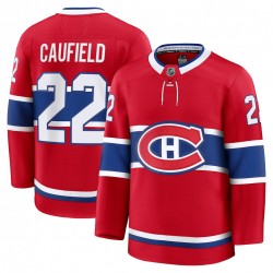 Cole Caufield Montreal Canadiens Home Premium Jersey - Red