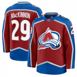 Men's Colorado Avalanche Nathan MacKinnon Burgundy Home Premium Jersey Men's Colorado Avalanche Nathan MacKinnon Burgundy Home Premium Jersey