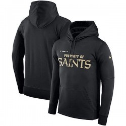 New Orleans Saints Club Nike Therma NFL Pullover Hoodie New Orleans Saints Club Nike Therma NFL Pullover Hoodie