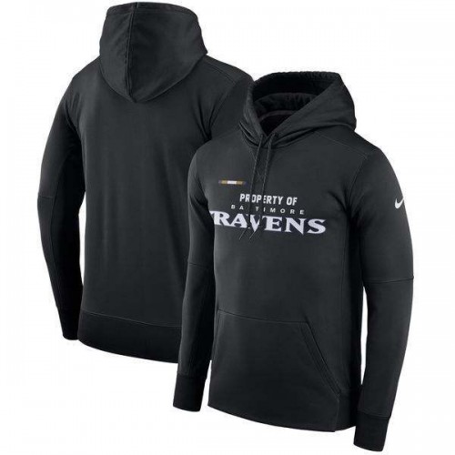 Baltimore Ravens Club Nike Therma NFL Pullover Hoodie