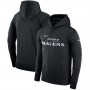 Baltimore Ravens Club Nike Therma NFL Pullover Hoodie