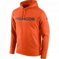 Denver Broncos Club Nike Therma NFL Pullover Hoodie Denver Broncos Club Nike Therma NFL Pullover Hoodie