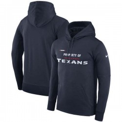 Houston Texans Club Nike Therma NFL Pullover Hoodie Houston Texans Club Nike Therma NFL Pullover Hoodie