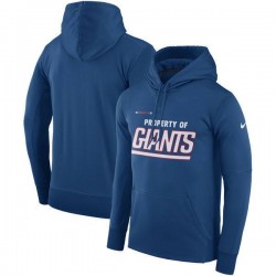 New York Giants Club Nike Therma NFL Pullover Hoodie New York Giants Club Nike Therma NFL Pullover Hoodie