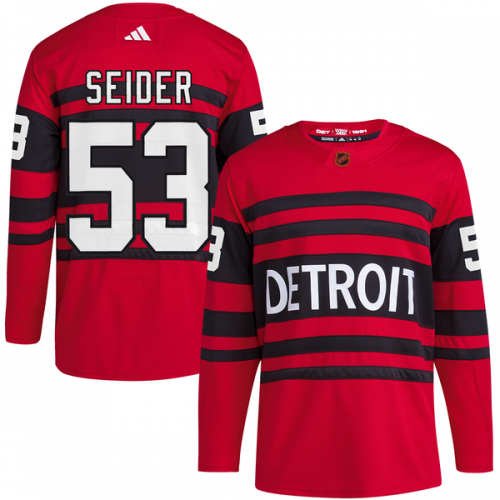 Moritz Seider Detroit Red Wings adidas Reverse Retro 2.0 Authentic Player Jersey - Red Moritz Seider Detroit Red Wings adidas Reverse Retro 2.0 Authentic Player Jersey - Red